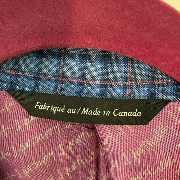 Tom James $1500 custom Blue Plaid Women’s Tailored Blazer never worn bespoke - Picture 6 of 13